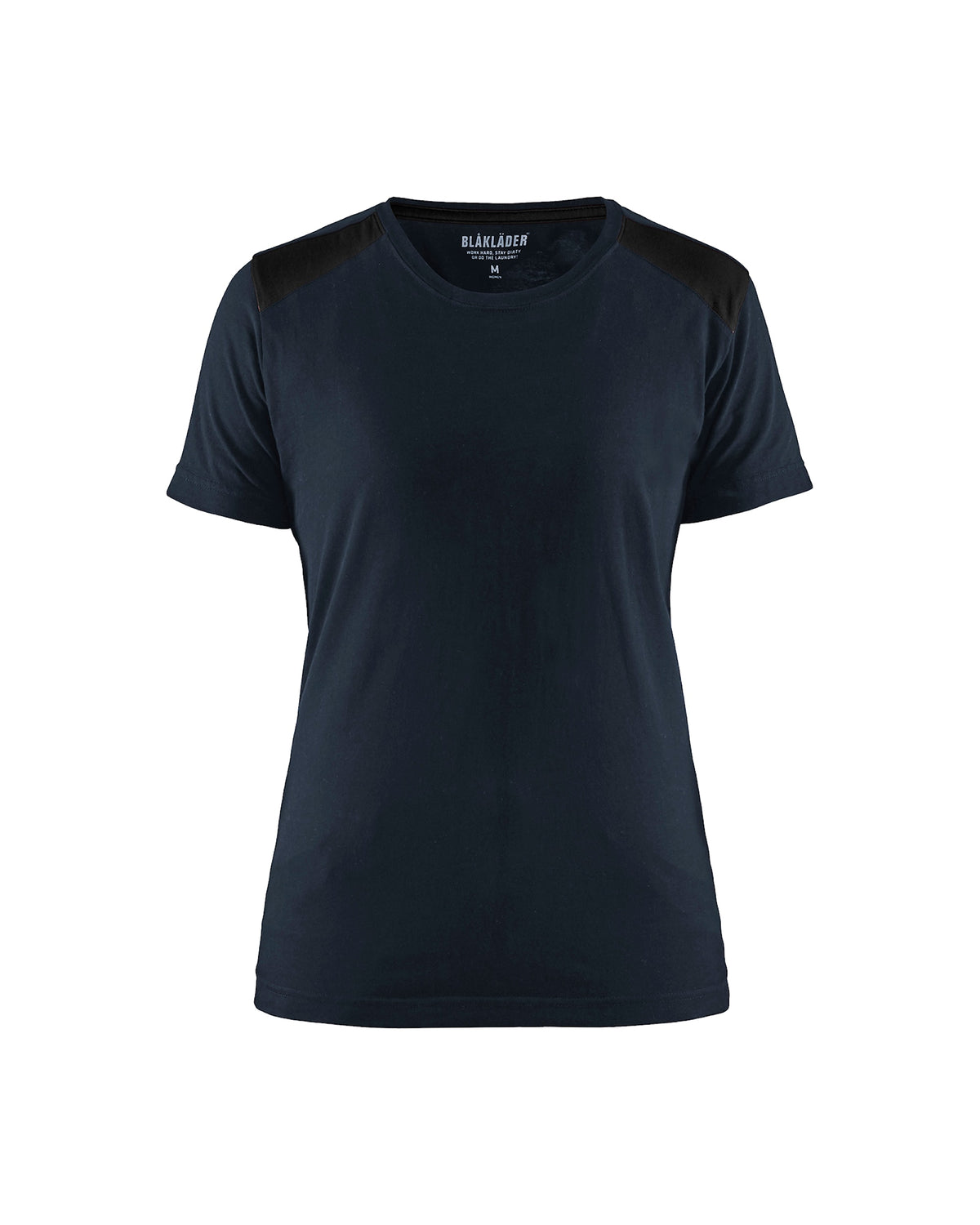 Blåkläder Damen 3479 T-Shirt – dunkelmarine/schwarz
