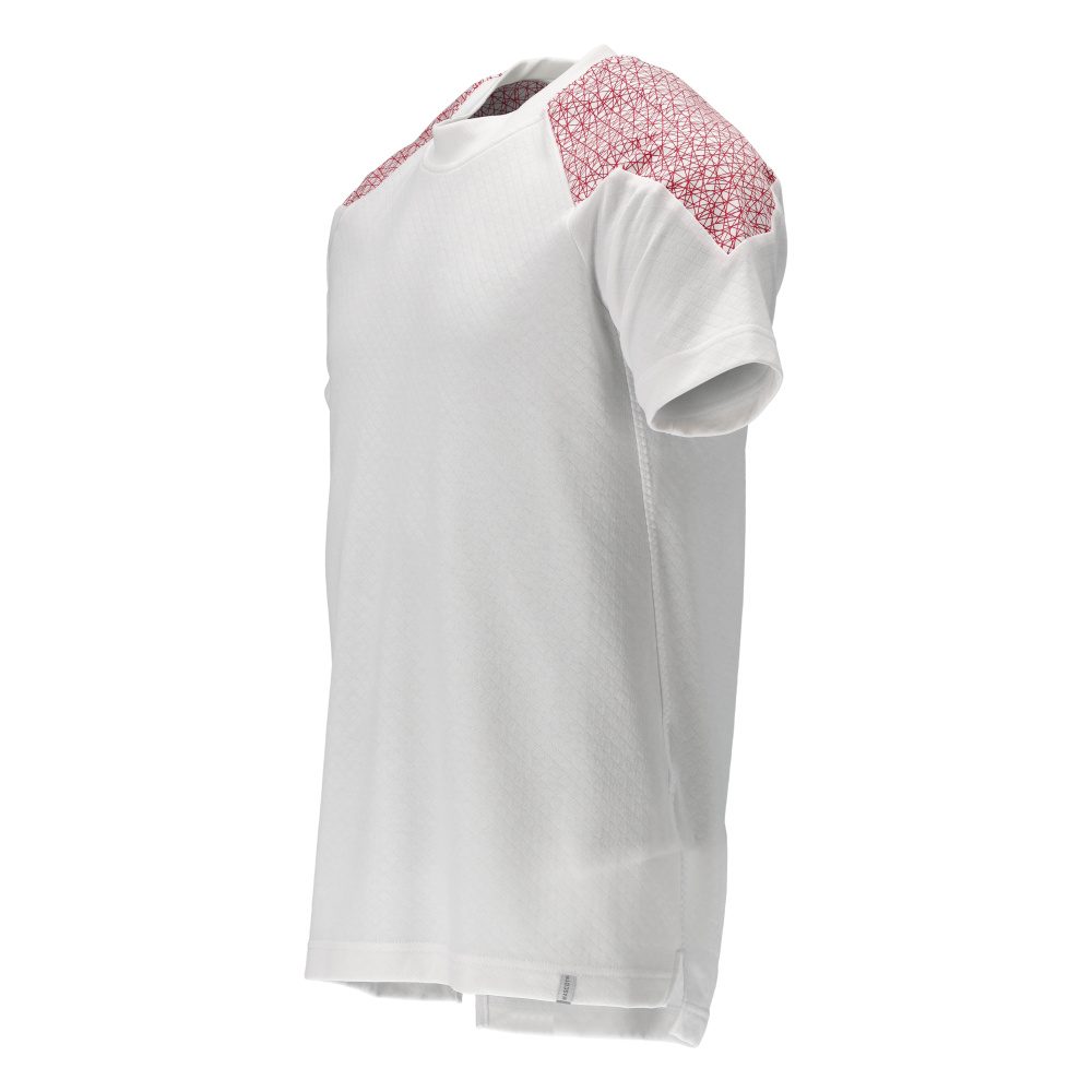 Mascot 20082-933 Food & Care T-Shirt – weiß/verkehrsrot