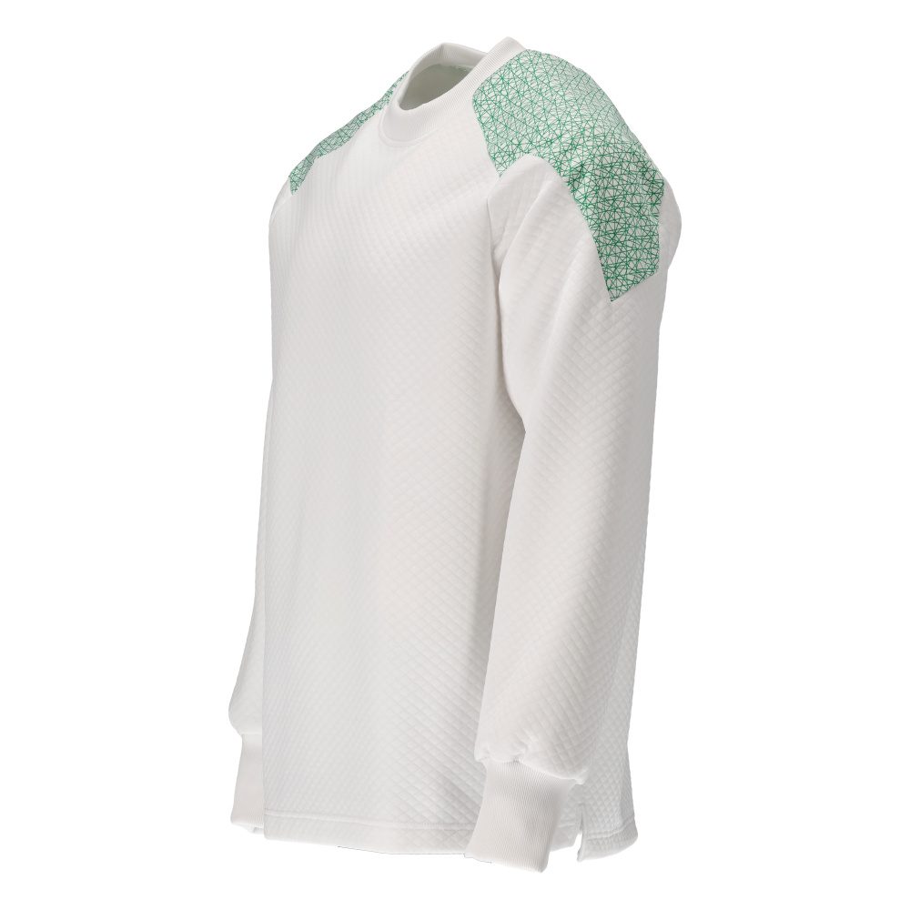 Mascot 20084-932 Food & Care Sweatshirt – weiß/grasgrün