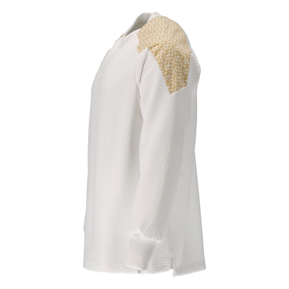 Mascot 20084-932 Food & Care Sweatshirt – weiß/currygelb