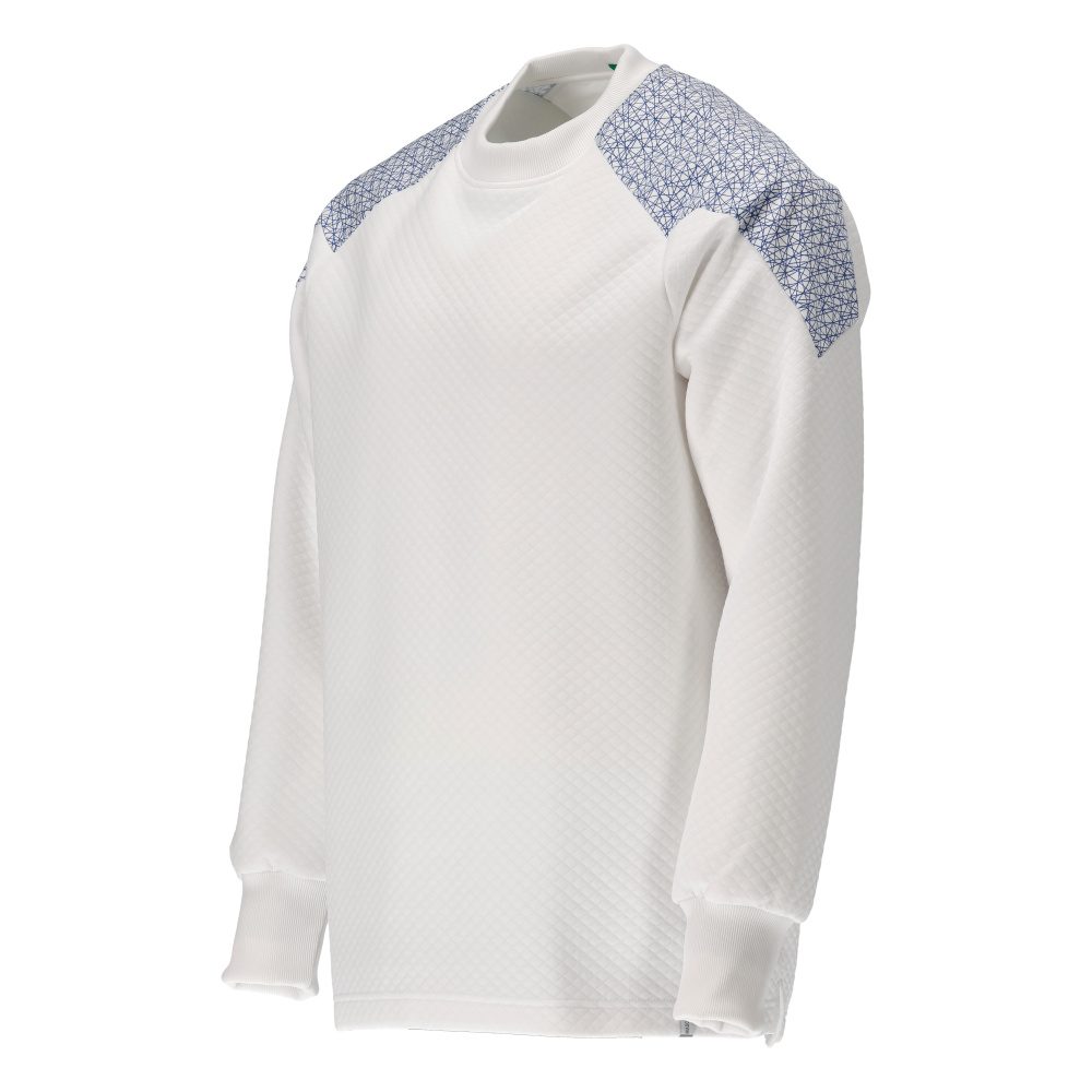 Mascot 20084-932 Food & Care Sweatshirt – weiß/azurblau