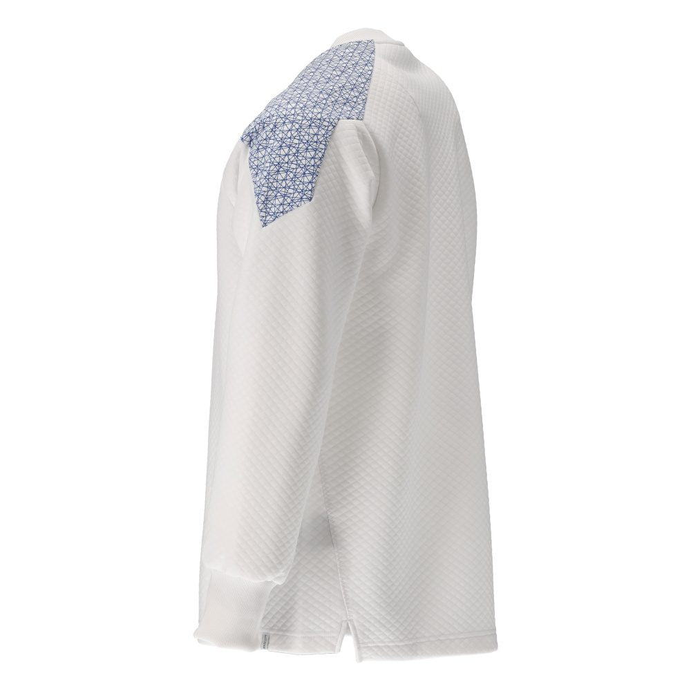 Mascot 20084-932 Food & Care Sweatshirt – weiß/azurblau