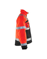 Blåkläder 4862 Warnschutz Winterjacke – rot/schwarz