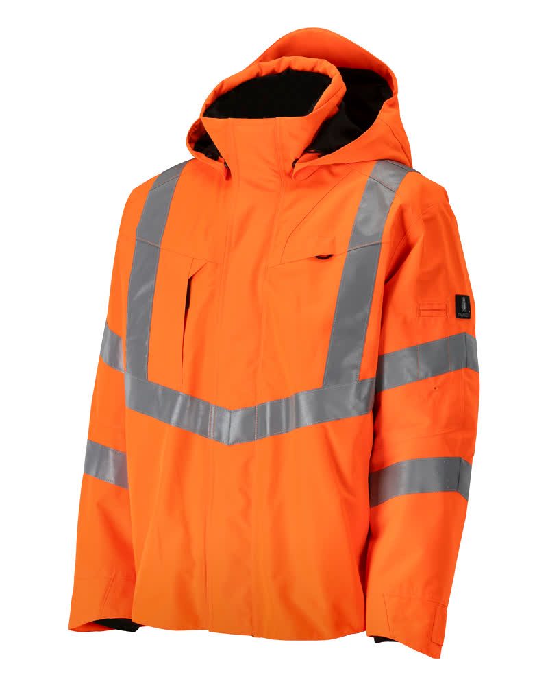Mascot Harlow Safe SupremeMASCOT einf Warn Hardshelljacke – orange