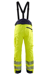 Blåkläder 1875 Warnschutz Winterhose – gelb/marine