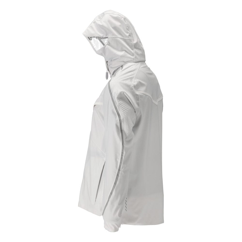 Mascot 22001-657 Customized Hardshell-Regenjacke – weiß