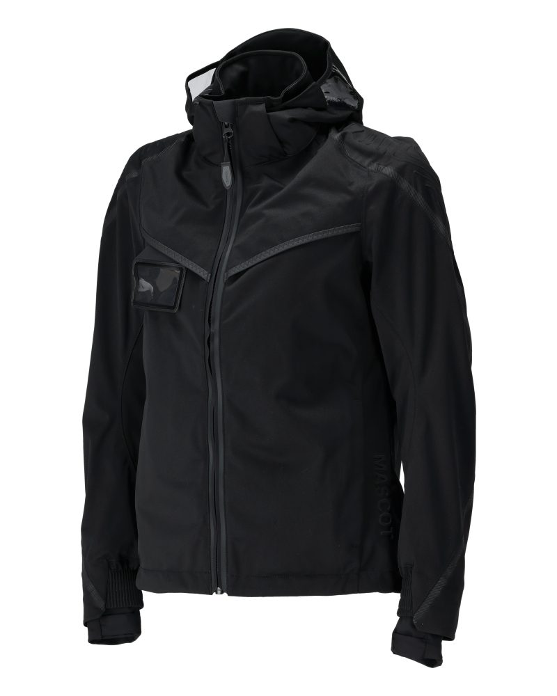 Mascot Damen 22011-657 Hardshell-Regenjacke – schwarz