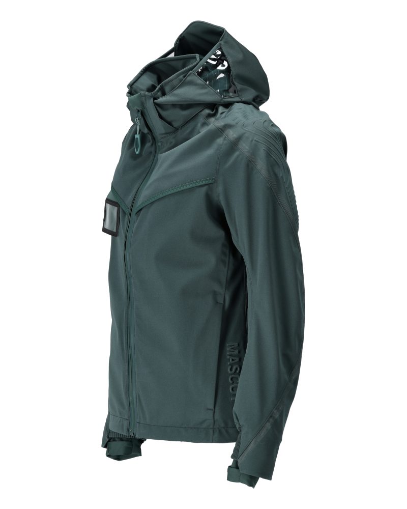 Mascot Damen 22011-657 Hardshell-Regenjacke – waldgrün