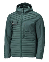 Mascot 22215-607 Customized Kapuzen-Steppjacke – waldgrün