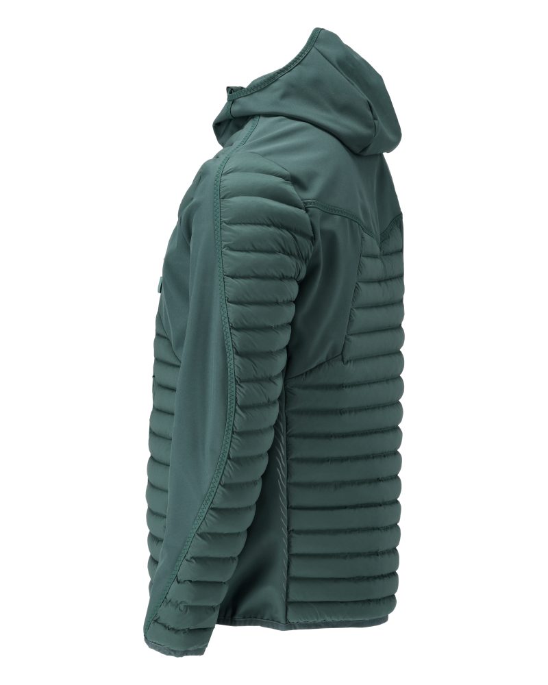 Mascot 22215-607 Customized Kapuzen-Steppjacke – waldgrün
