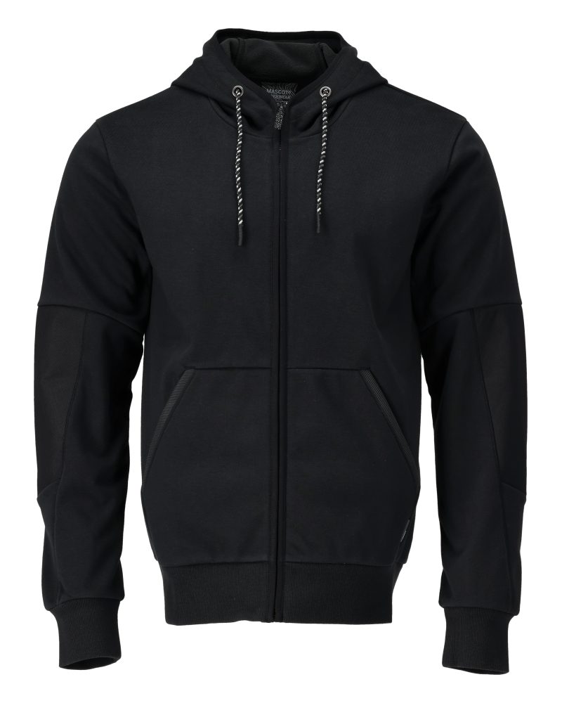 Mascot 22386-365 Customized Kapuzen-Sweatjacke – schwarz