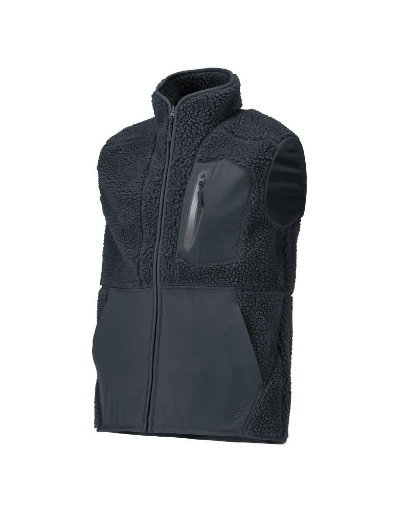 Mascot 22465-682 Customized Faserpelzweste – schwarzblau
