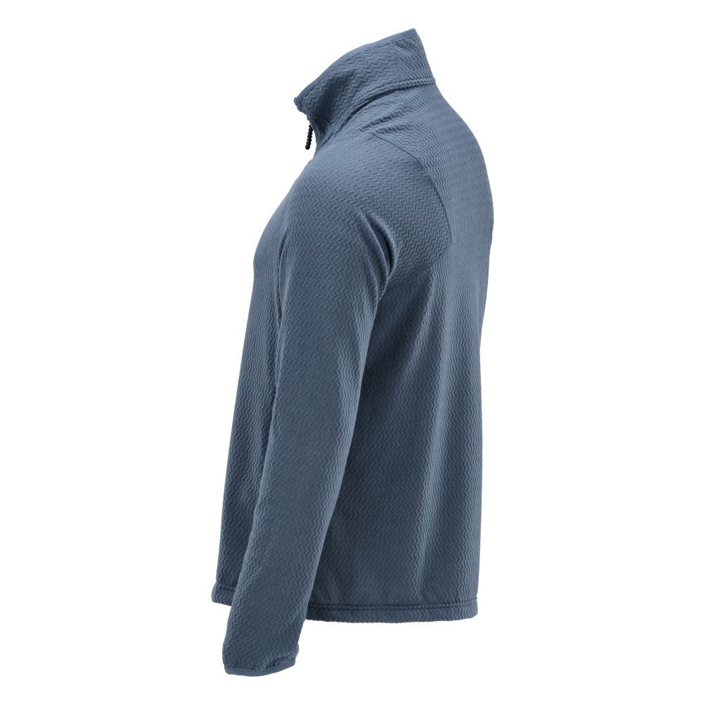 Mascot 22703-639 Microfleece Zip-Sweatshirt – steinblau
