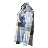 Mascot 22904-446 Customized Flanellhemd – schwarzblau-kariert