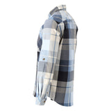 Mascot 22904-446 Customized Flanellhemd – schwarzblau-kariert
