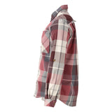 Mascot 22904-446 Customized Flanellhemd – bordeaux-kariert