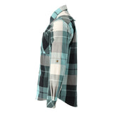 Mascot 22904-446 Customized Flanellhemd – waldgrün-kariert