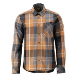 Mascot 22904-446 Customized Flanellhemd – nussbraun-kariert