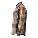 Mascot 22904-446 Customized Flanellhemd – nussbraun-kariert