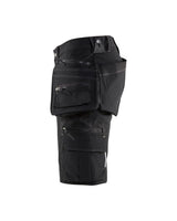Blåkläder 1988 X1900 Stretch Handwerker-Shorts – schwarz