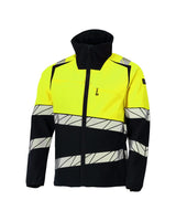 Mascot Accele. Safe Warnschutz-Softshelljacke – schwarz/leuchtgelb