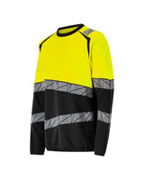 Mascot Accelerate Safe Warnschutz-Sweatshirt – schwarz/leuchtgelb