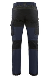 Blåkläder 1422 Stretch Servicehose – dunkelmarine/schwarz