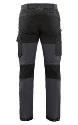 Blåkläder 1422 Stretch Servicehose – mittelgrau/schwarz