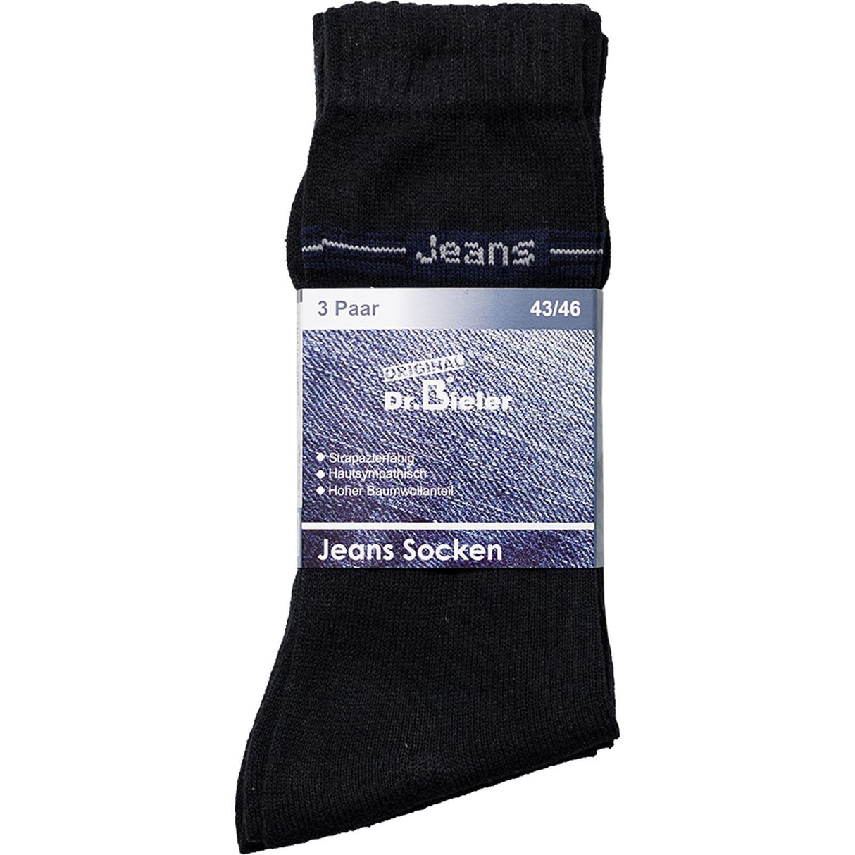 Herren Jeans Socken Set B 3er Pack