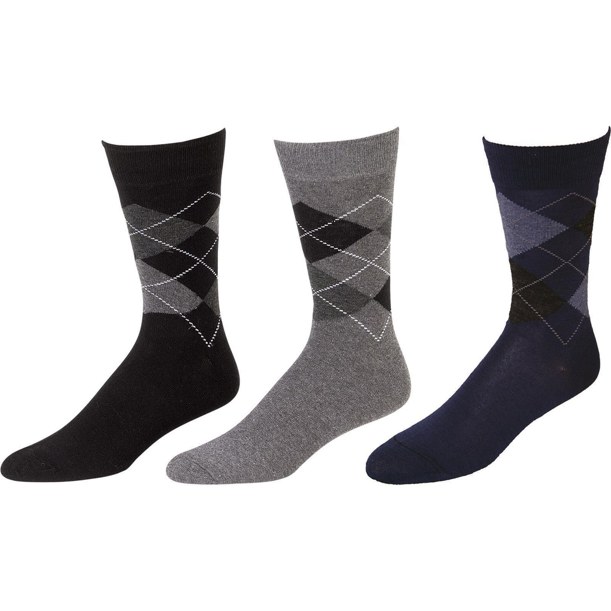 Nordpol Herrensocke Argyle-Muster