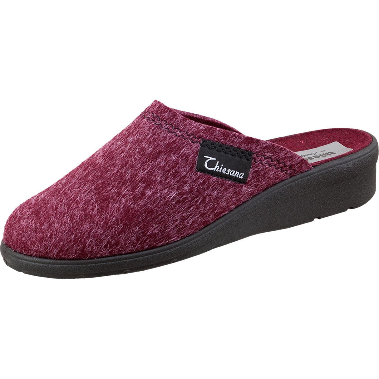 Silvi Schuhe Wollfilz bordeaux Wörishofer Fußbett