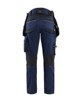 Blåkläder Damen Stretch 7170 Arbeitshose – dunkelmarine/gelb