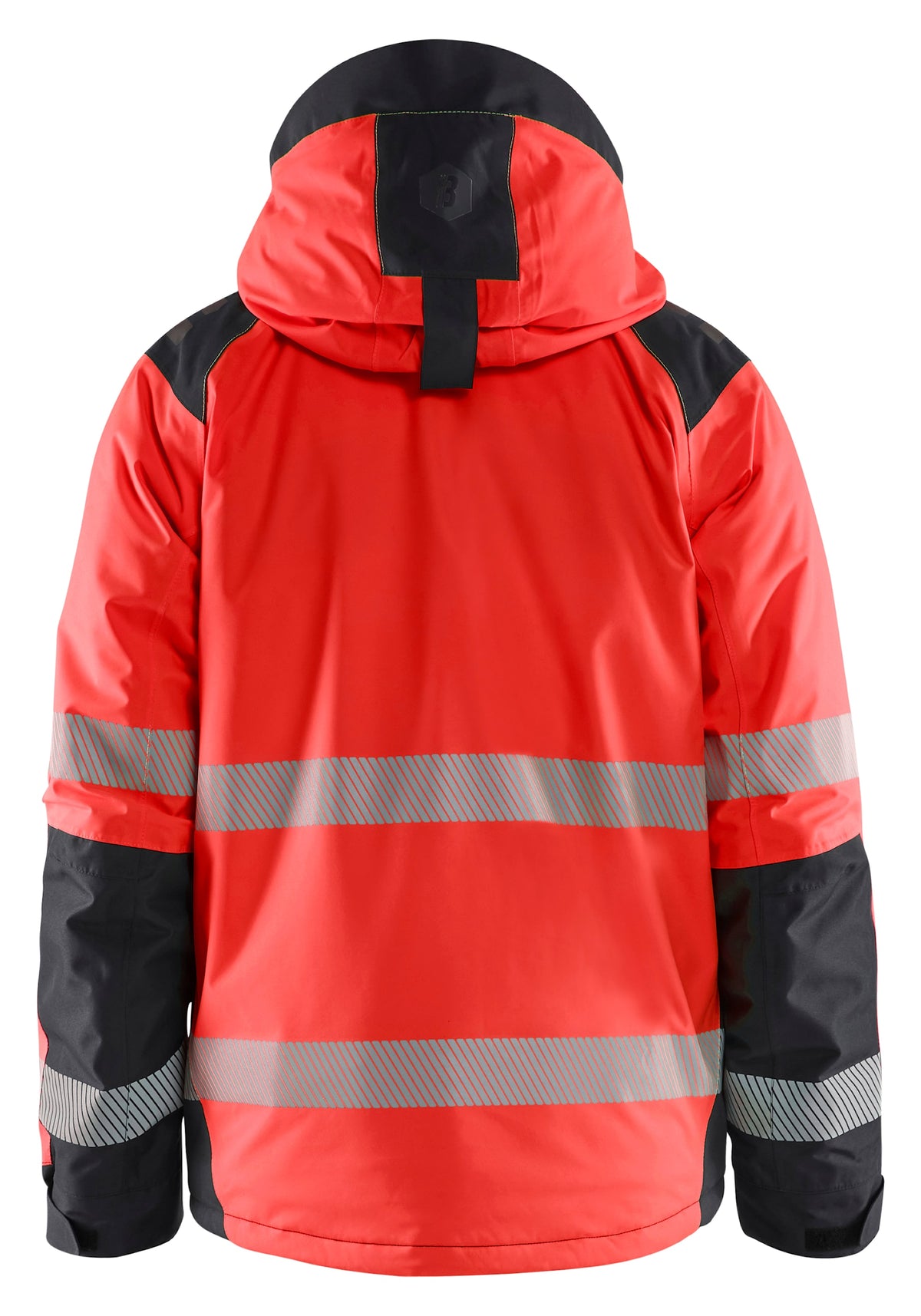 Blåkläder 4455 Warnschutz Winterjacke Kl. 3 – rot/schwarz