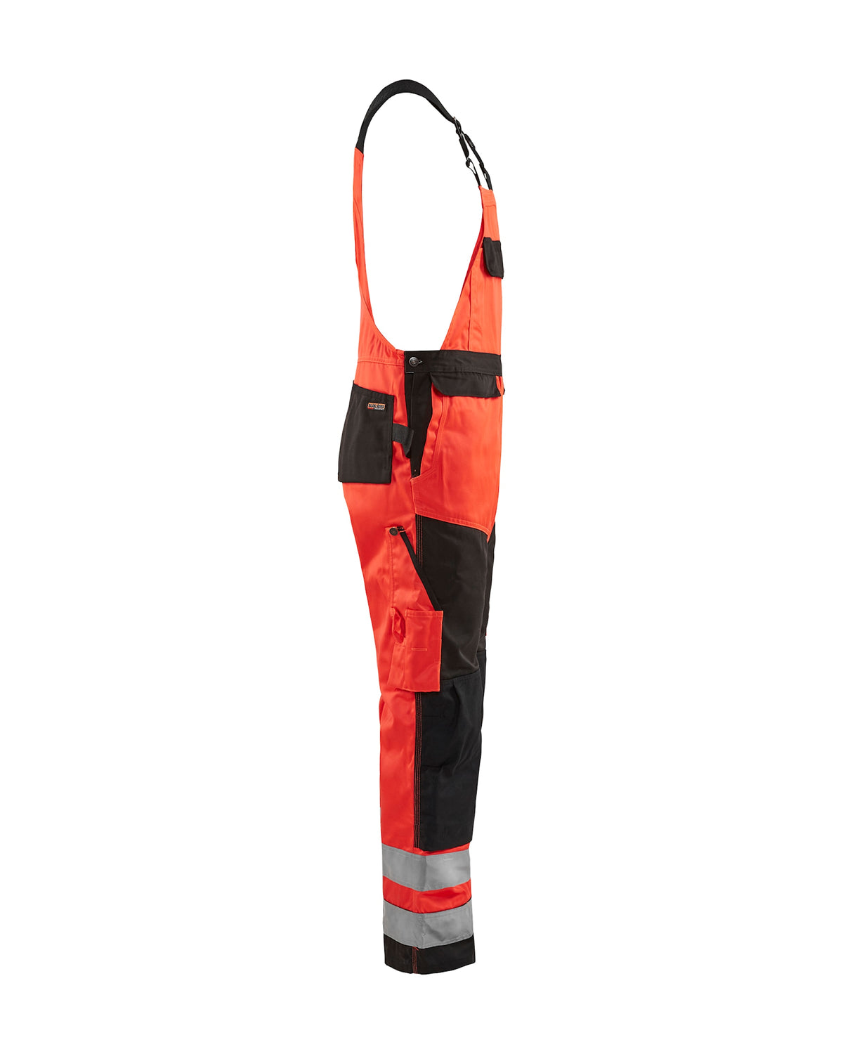 Blåkläder 2660 Warnschutz Latzhose – rot/schwarz