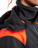 Blåkläder Damen Kl1 4404 Warnschutz Softshelljacke – schwarz/rot