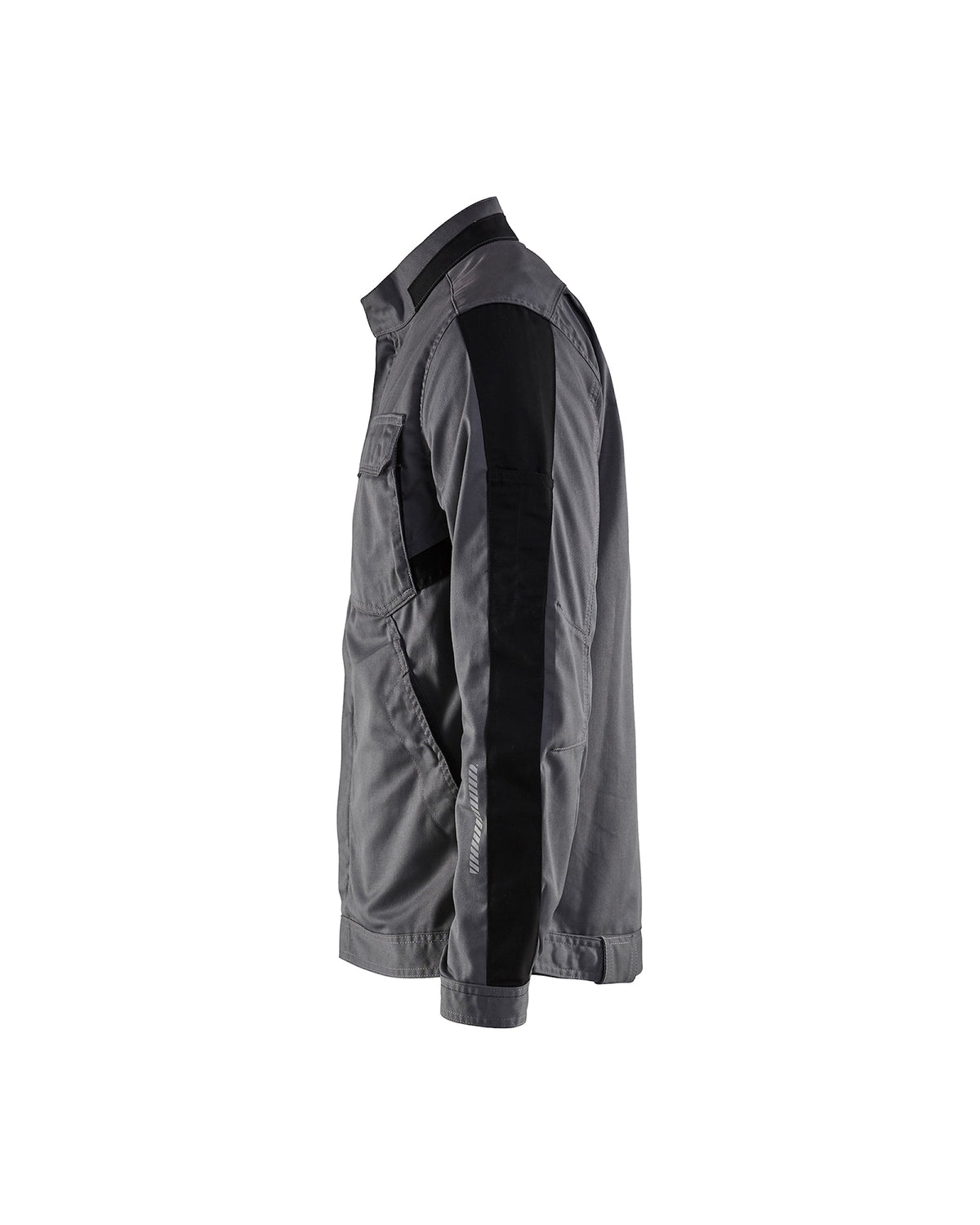 Blåkläder 4444 Industrie Stretch Bundjacke – mittelgrau/schwarz