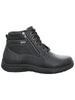 Freizeitschuh Jomos Schnürstiefel mit Reißverschluss