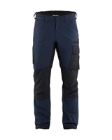 Blåkläder 1422 Stretch Servicehose – dunkelmarine/schwarz