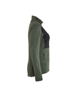 Blåkläder Damen 3549 Sweatjacke – herbstgrün/schwarz