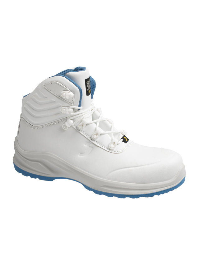 Safety Jogger Pure Mid TG Sicherheitsstiefel weiß/blau