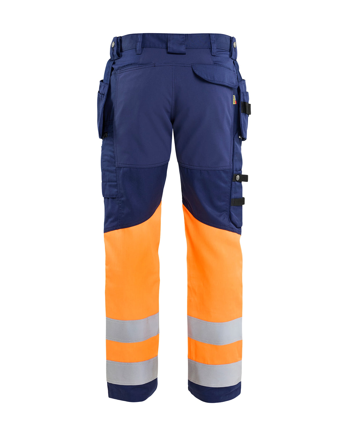 Blåkläder 1558 Warnschutz Stretch Handwerkerhose – marine/orange