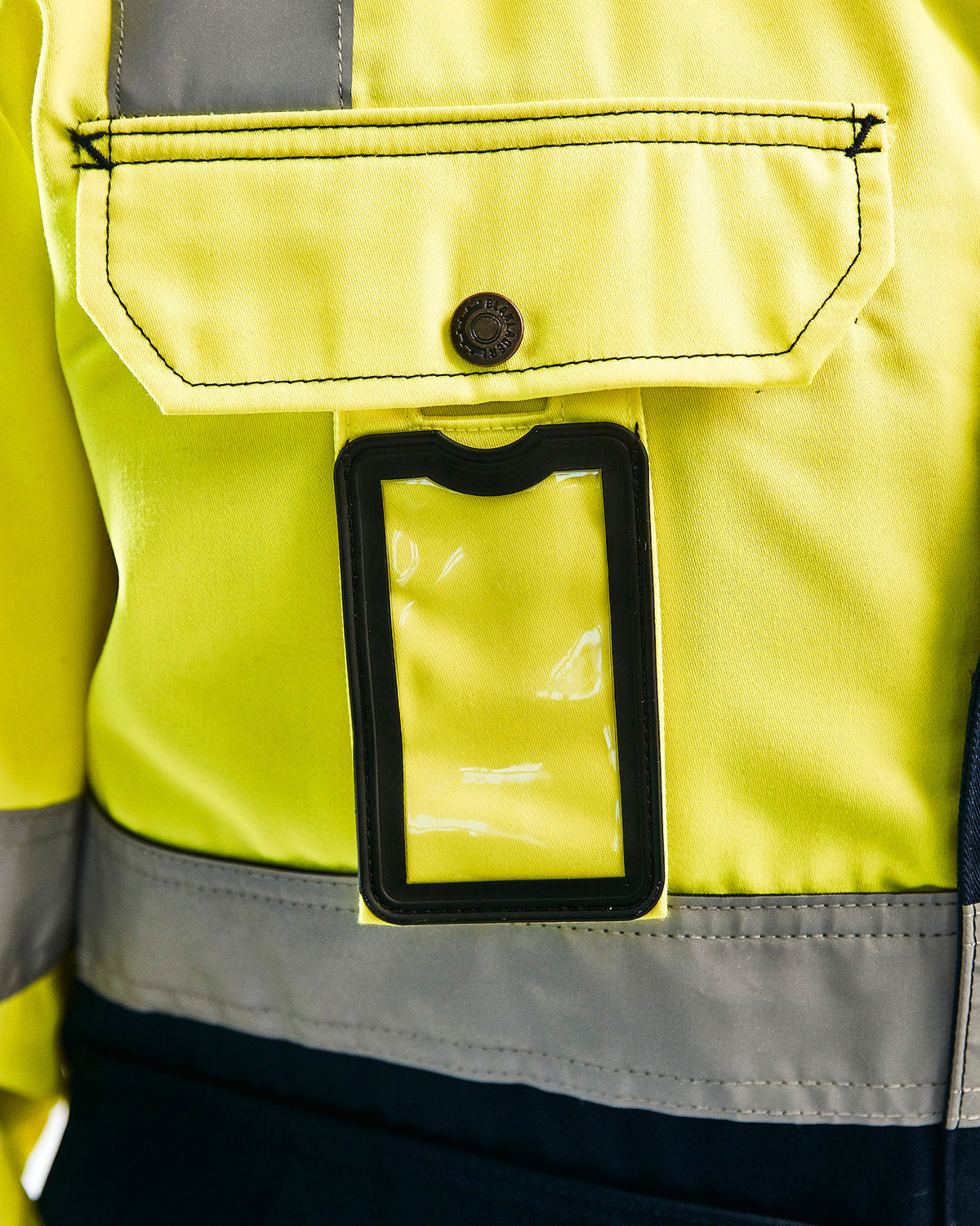 Blåkläder 4023 Warnschutz-Bundjacke – gelb/marine