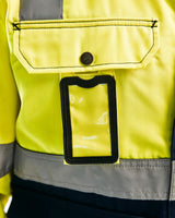 Blåkläder 4023 Warnschutz-Bundjacke – gelb/marine