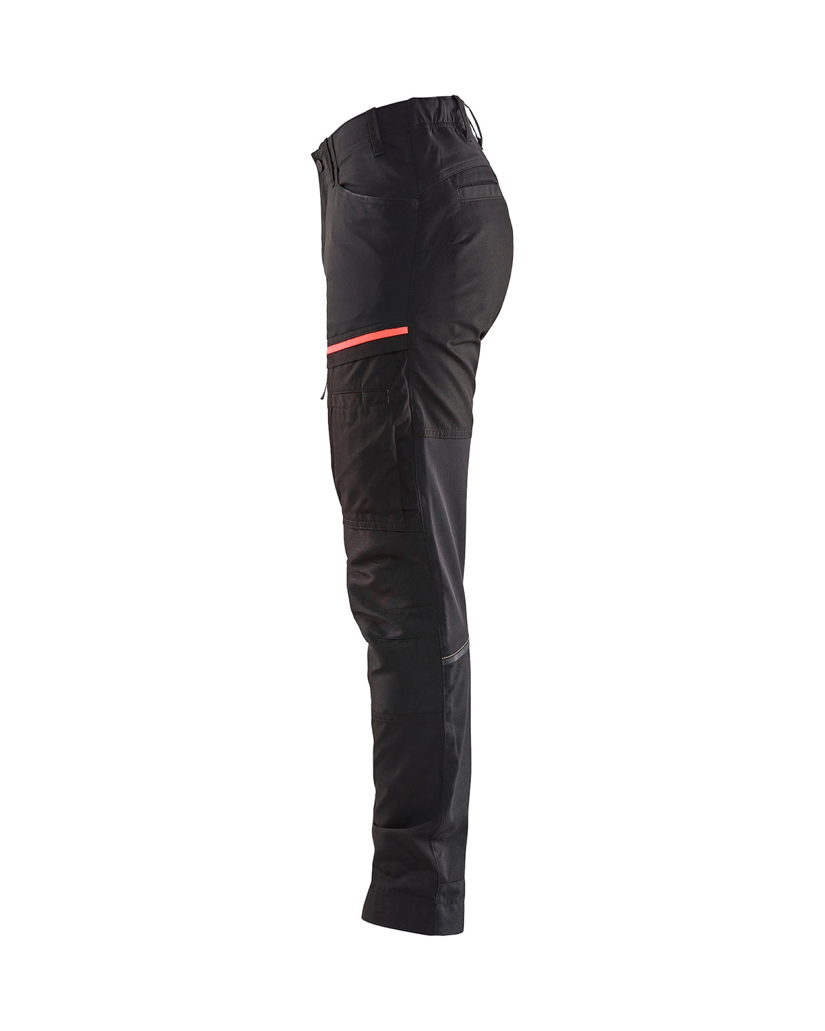 Blåkläder Damen 7166 Service Arbeitshose – schwarz/rot