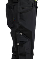 Blåkläder 1193 Warnschutz Stretch-Bundhose Kl. 1 – schwarz/gelb