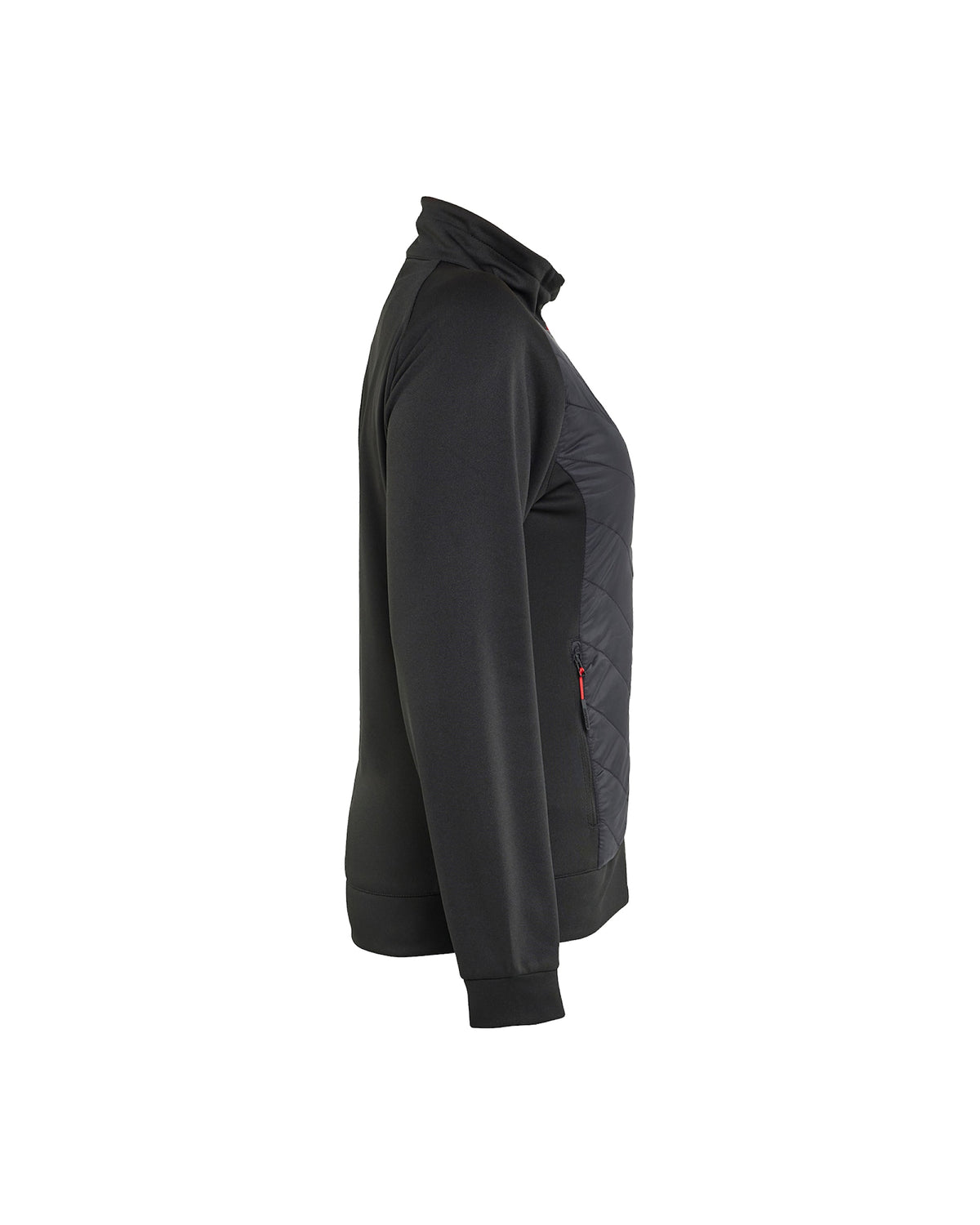 Blåkläder Damen 3419 Hybrid Sweater – schwarz/rot