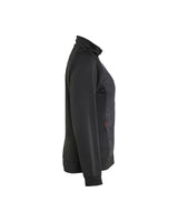 Blåkläder Damen 3419 Hybrid Sweater – schwarz/rot
