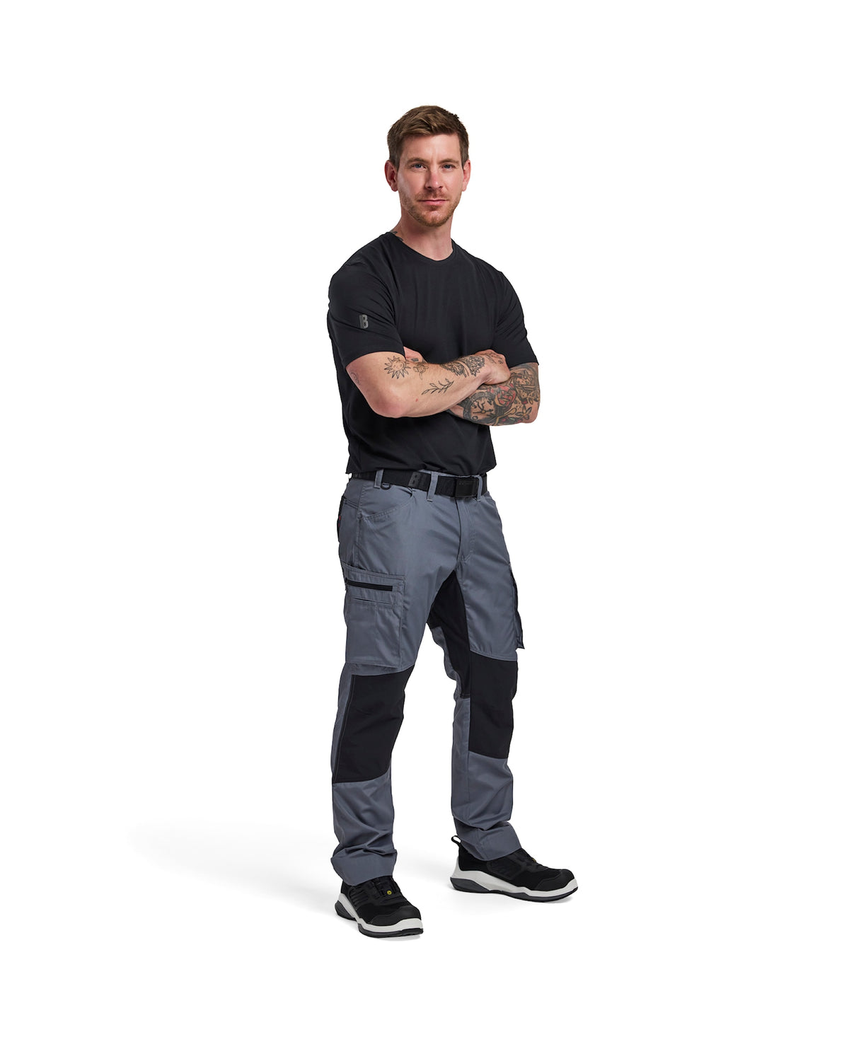 Blåkläder 1459 Service Arbeitshose – grau/schwarz