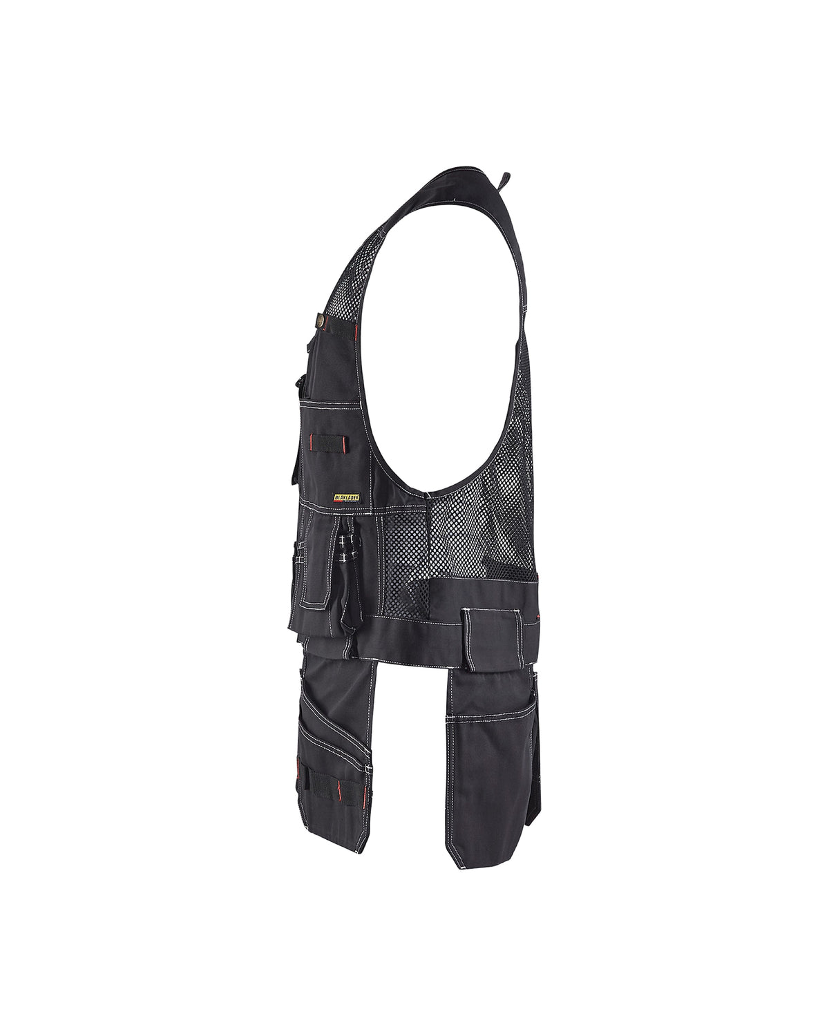 Blåkläder 3100 Montageweste mit Mesh schwarz – schwarz
