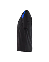 Blåkläder 3379 T-Shirt – schwarz/kornblau